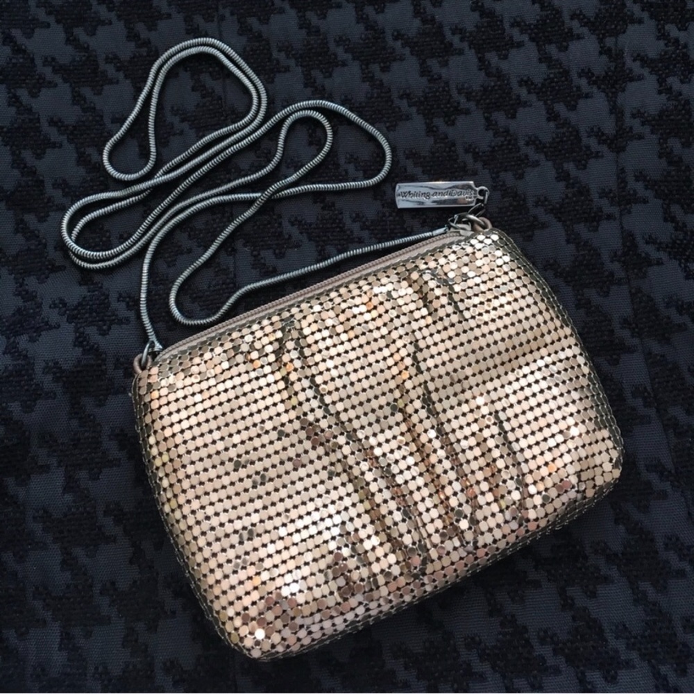 Vintage Bronze Metal Mesh Bag - Picture 14 of 15